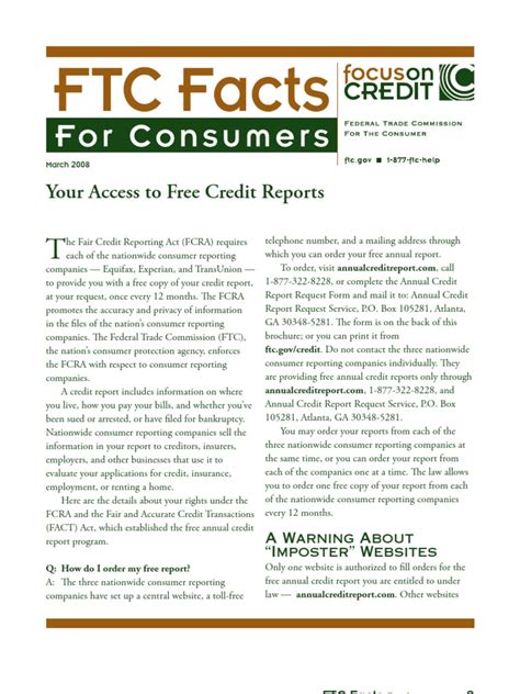 ftc facts for consumers.